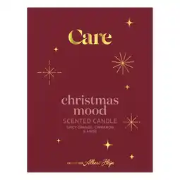 Albert Heijn Care Christmas mood scented candle aanbieding