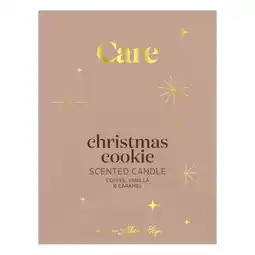 Albert Heijn Care Christmas cookie scented candle aanbieding