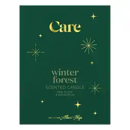 Albert Heijn Care Winter forest scented candle aanbieding