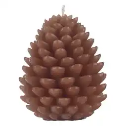 Albert Heijn AH Excellent Vormkaars dennenappel bruin aanbieding