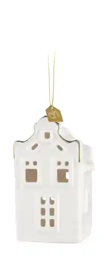 Albert Heijn AH Excellent Hanger huisje klokgevel wit goud aanbieding