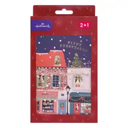 Albert Heijn Hallmark Hangpakje kerst kerstdorp aanbieding