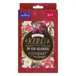 Albert Heijn Hallmark Hangpakje kerst tekst klassiek aanbieding
