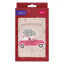 Albert Heijn Hallmark Hangpakje kerst auto aanbieding
