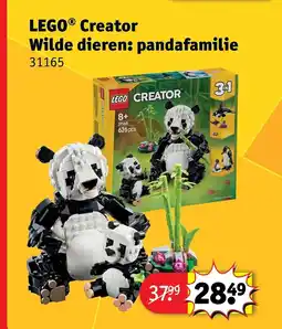 Kruidvat LEGO Creator Wilde dieren: pandafamilie aanbieding