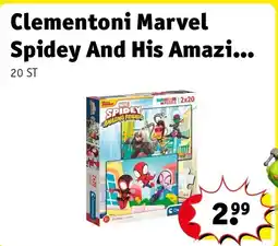 Kruidvat Clementoni Marvel Spidey And His Amazing Friends Supercolor Puzzels aanbieding