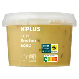 PLUS PLUS Erwtensoep aanbieding