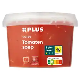 PLUS PLUS Tomatensoep aanbieding