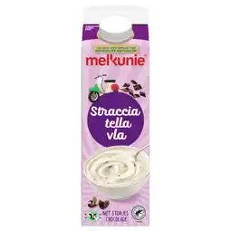 PLUS Melkunie Stracciatella vla aanbieding