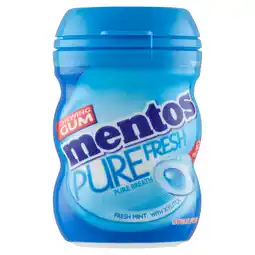 PLUS Mentos Gum PF Mini Potje Fresh Mint aanbieding