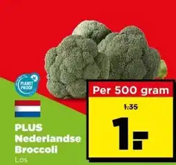 PLUS PLUS Nederlandse Broccoli aanbieding