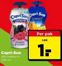 PLUS Capri-Sun aanbieding