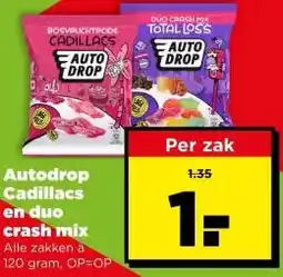 PLUS Autodrop Cadillacs en duo crash mix aanbieding