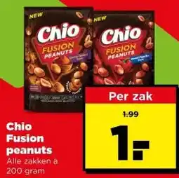 PLUS Chio Fusion peanuts aanbieding
