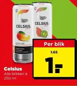 PLUS Celsius aanbieding