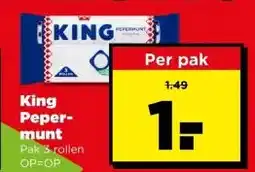 PLUS King Pepermunt aanbieding