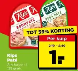 PLUS Kips Paté aanbieding