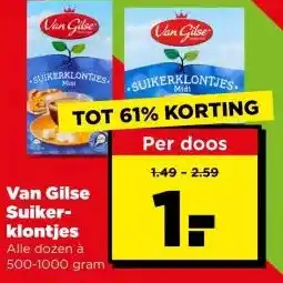 PLUS Van Gilse Suikerklontjes aanbieding