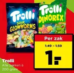PLUS Trolli aanbieding