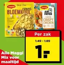 PLUS Alle Maggi Mix voor maaltijd aanbieding