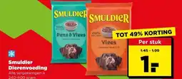 PLUS Smuldier Dierenvoeding aanbieding
