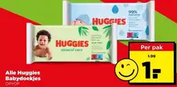 PLUS Alle Huggies Babydoekjes aanbieding