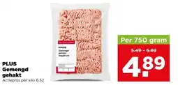 PLUS Plus gemengd gehakt aanbieding