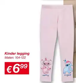Kik Kinder legging aanbieding