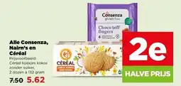 PLUS Alle Consenza, Nairn's en Céréal aanbieding