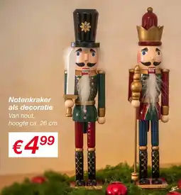 Kik Notenkraker als decoratie aanbieding