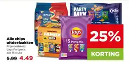 PLUS Alle chips uitdeelzakken aanbieding