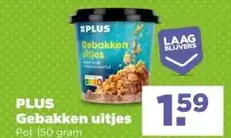 PLUS Plus gebakken uitjes aanbieding