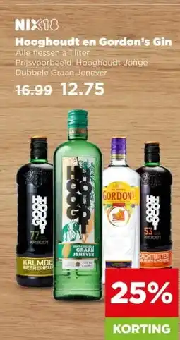 PLUS Hooghoudt en Gordon's Gin aanbieding