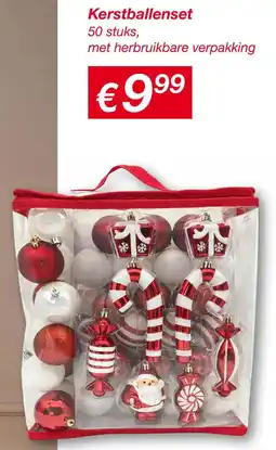 Kik Kerstballenset aanbieding