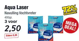 Budget Food Aqua Laser Navulling Vochtvreter aanbieding