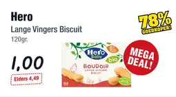 Budget Food Hero Lange Vingers Biscuit aanbieding