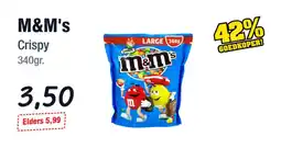 Budget Food M&M's Crispy aanbieding