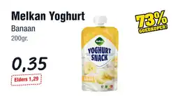 Budget Food Melkan Yoghurt Banaan aanbieding