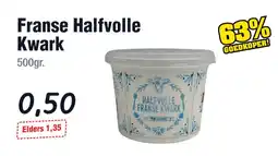 Budget Food Frans Halfvolle Kwark aanbieding