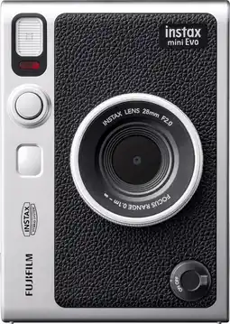 Coolblue Fujifilm Instax Mini EVO Zwart aanbieding