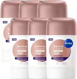 De Online Drogist Nivea Derma Control Clinical 100H Ultra Comfort Anti-transpirant Stick Multiverpakking aanbieding