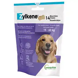 Zooplus 14 Chews voor Grote Honden Zylkene Rustgevende Kauwsnackjes aanbieding