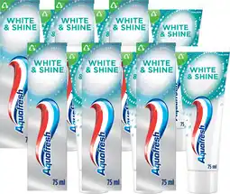 De Online Drogist Aquafresh White & Shine Tandpasta - voor stralende en wittere tanden Multiverpakking aanbieding
