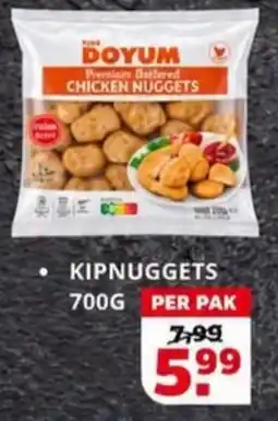 Sahan Supermarkten Doyum chicken nuggets aanbieding