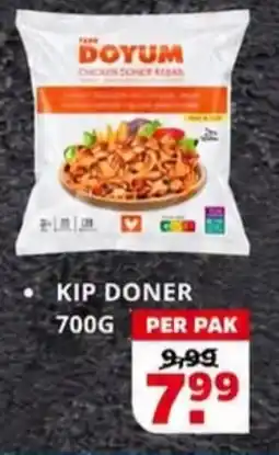 Sahan Supermarkten Doyum chicken doner kebab aanbieding