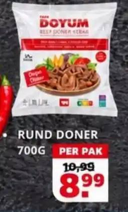 Sahan Supermarkten Doyum beef doner steak aanbieding