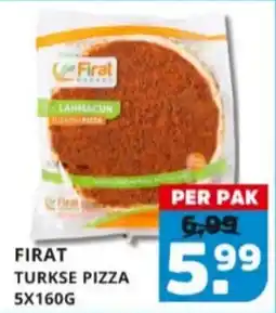 Sahan Supermarkten Firat Turkse pizza aanbieding
