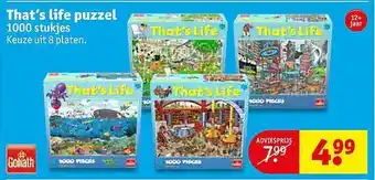 Kruidvat That's life puzzel aanbieding