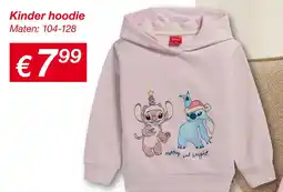 Kik Kinder hoodie aanbieding