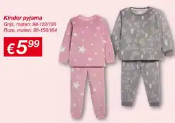 Kik Kinder pyjama aanbieding
